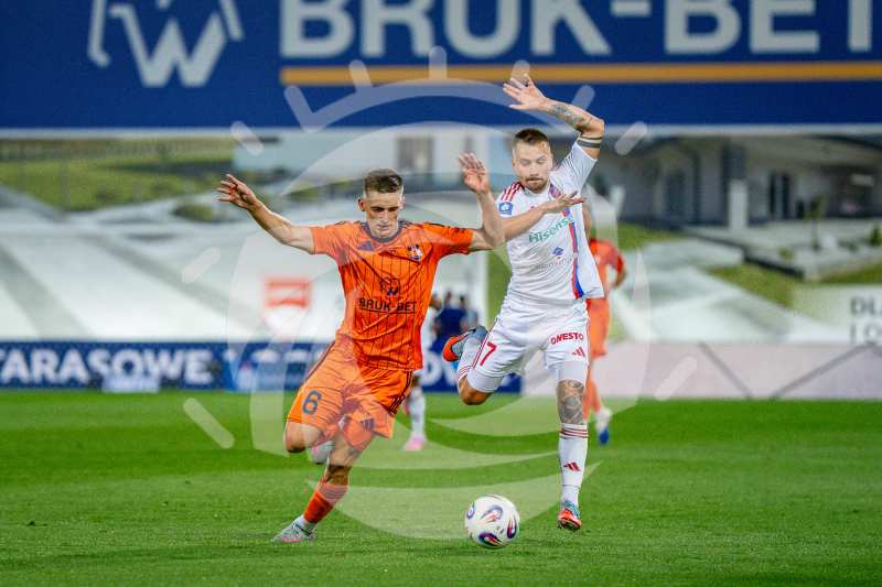 Piłka Nożna: PKO BP Ekstraklasa. Bruk-Bet Termalica Nieciecza –  Rakow Czestochowa - Agencja Fotograficzna